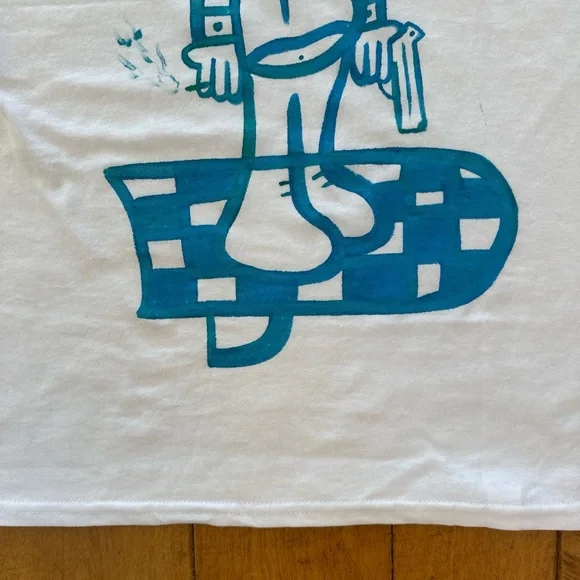 White Graphic T-Shirt - Picture 5 of 9